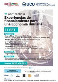 VI Foro: Se realizó con éxito la Conferencia Experiencias de Financiamiento para una Economía Humana