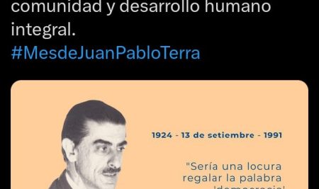 A 34 años del fallecimiento de Juan Pablo Terra